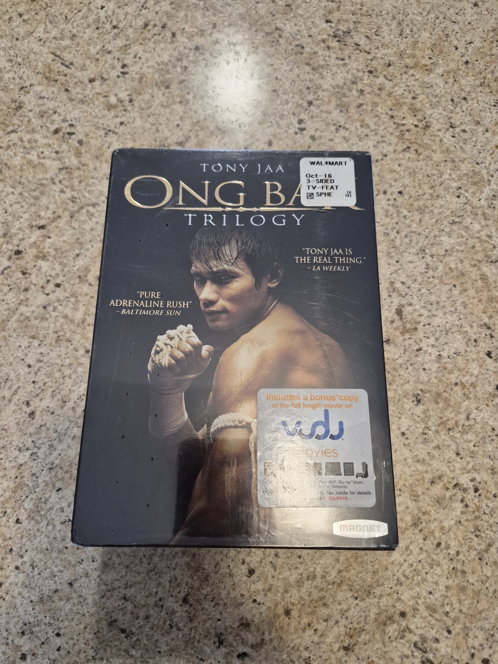 Magnetic Me Black and Gold Ong Bak Trilogy DVD Set